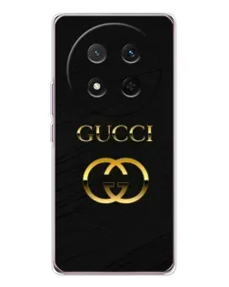 Чехол для Huawei Honor X9c с картинкой «Золотой логотип Gucci» Чехол для Huawei Honor X9c с картинкой «Золотой логотип Gucci»