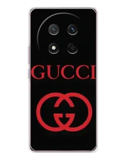 Чехол для Huawei Honor X9c с картинкой «Gucci — красный логотип» Чехол для Huawei Honor X9c с картинкой «Gucci — красный логотип»
