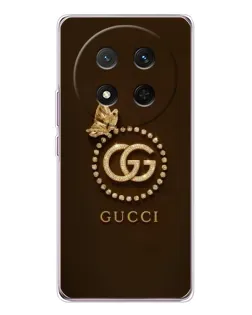 Чехол для Huawei Honor X9c с картинкой «Gucci — золотая бабочка» Чехол для Huawei Honor X9c с картинкой «Gucci — золотая бабочка»