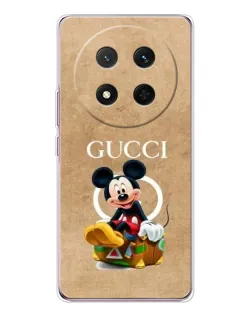 Чехол для Huawei Honor X9c с картинкой «Микки Маус Gucci — крафт» Чехол для Huawei Honor X9c с картинкой «Микки Маус Gucci — крафт»