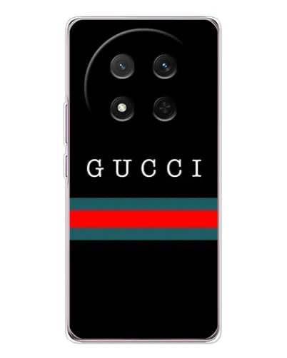 Чехол для Huawei Honor X9c с картинкой «Gucci — красный пояс»