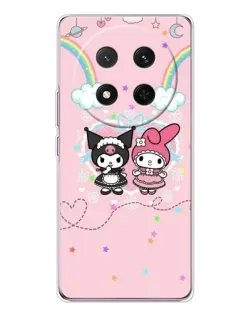 Чехол для Huawei Honor X9c с картинкой «My Melody и Kuromi»