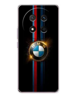 Чехол для Huawei Honor X9c с картинкой «BMW M-Power неон»