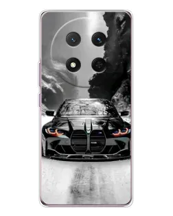 Чехол для Huawei Honor X9c с картинкой «BMW — акварельный дрифт»