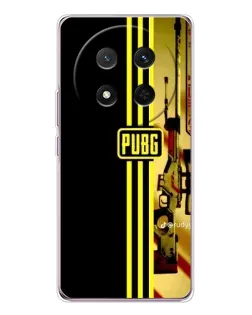 Чехол для Huawei Honor X9c с картинкой «PUBG — камуфляжный шлем»