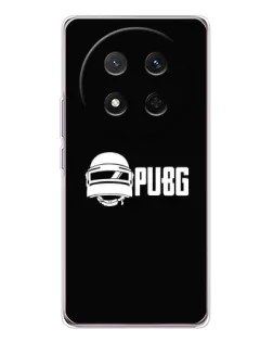 Чехол для Huawei Honor X9c с картинкой «PUBG — классический лого»