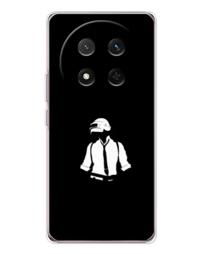 Чохол для Huawei Honor X9c з картинкою «PUBG — білий шолом» Чохол для Huawei Honor X9c з картинкою «PUBG — білий шолом»