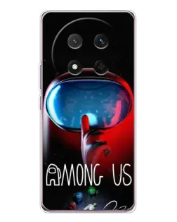 Чохол для Huawei Honor X9c з картинкою «Червоний імпостер — макро» Чохол для Huawei Honor X9c з картинкою «Червоний імпостер — макро»