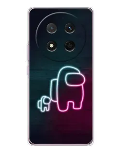 Чехол для Huawei Honor X9c с картинкой «Among Us неон-арт» Чехол для Huawei Honor X9c с картинкой «Among Us неон-арт»
