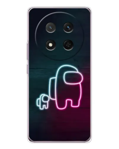Чехол для Huawei Honor X9c с картинкой «Among Us неон-арт» Чехол для Huawei Honor X9c с картинкой «Among Us неон-арт»