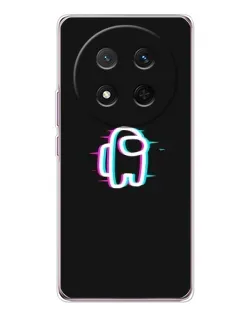 Чехол для Huawei Honor X9c с картинкой «Among Us неон» Чехол для Huawei Honor X9c с картинкой «Among Us неон»