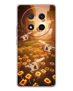 Чехол для Huawei Honor X9c с картинкой «Поле подсолнухов»