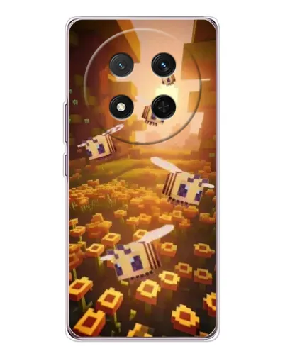 Чехол для Huawei Honor X9c с картинкой «Поле подсолнухов»