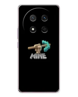 Чехол для Huawei Honor X9c с картинкой «Алмазная кирка»
