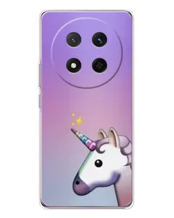 Чехол для Huawei Honor X9c с картинкой «Единорог градиент» Чехол для Huawei Honor X9c с картинкой «Единорог градиент»