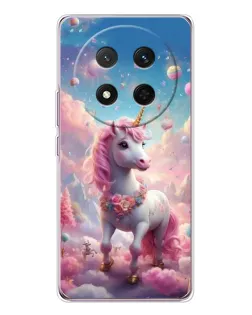 Чехол для Huawei Honor X9c с картинкой «Единорог среди облаков» Чехол для Huawei Honor X9c с картинкой «Единорог среди облаков»