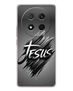 Чехол для Huawei Honor X9c с картинкой «Надпись Jesus Graffiti»