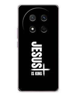 Чехол для Huawei Honor X9c с картинкой «Вертикаль веры Jesus»