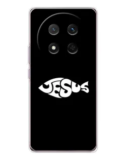 Чехол для Huawei Honor X9c с картинкой «Рыба Jesus» Чехол для Huawei Honor X9c с картинкой «Рыба Jesus»