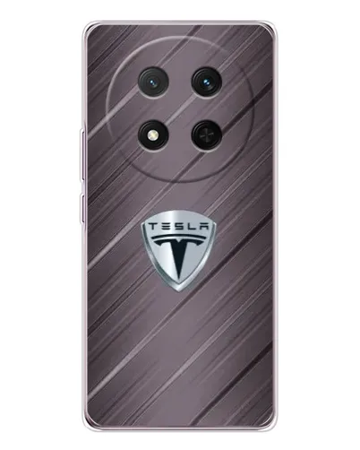 Чохол для Huawei Honor X9c з картинкою «Металева текстура Tesla» Чохол для Huawei Honor X9c з картинкою «Металева текстура Tesla»