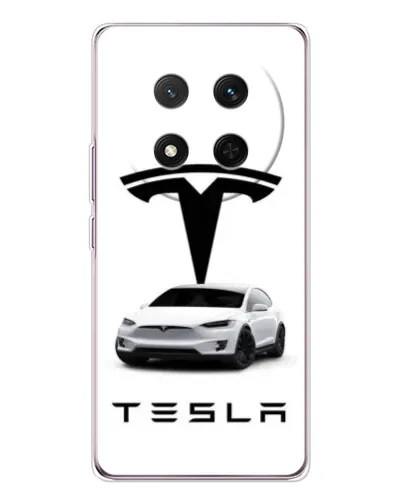 Чохол для Huawei Honor X9c з картинкою «Tesla White Style» Чохол для Huawei Honor X9c з картинкою «Tesla White Style»