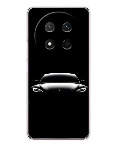 Чохол для Huawei Honor X9c з картинкою «Фари Tesla Night» Чохол для Huawei Honor X9c з картинкою «Фари Tesla Night»