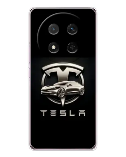 Чохол для Huawei Honor X9c з картинкою «Tesla — срібне авто» Чохол для Huawei Honor X9c з картинкою «Tesla — срібне авто»