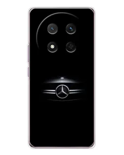 Чехол для Huawei Honor X9c с картинкой «Mercedes — абстрактные линии»