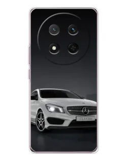 Чехол для Huawei Honor X9c с картинкой «Mercedes AMG GT Silver»