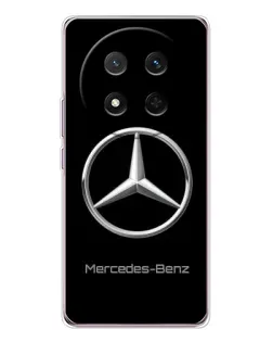 Чехол для Huawei Honor X9c с картинкой «Mercedes Silver Logo»