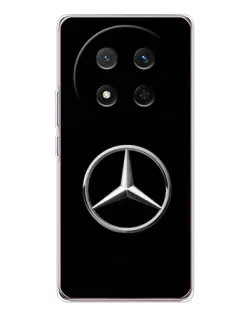 Чехол для Huawei Honor X9c с картинкой «Mercedes классический лого»