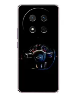 Чехол для Huawei Honor X9c с картинкой «Салон Audi — руль» Чехол для Huawei Honor X9c с картинкой «Салон Audi — руль»