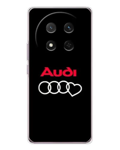 Чехол для Huawei Honor X9c с картинкой «Логотип Audi Heart»