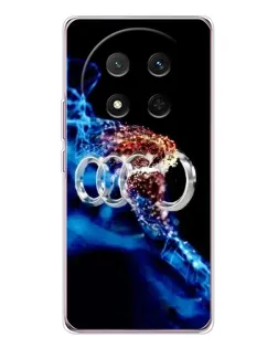 Чехол для Huawei Honor X9c с картинкой «Энергия лого Audi»