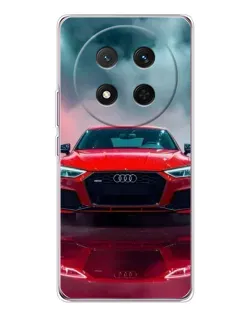 Чехол для Huawei Honor X9c с картинкой «Audi RS — красный стиль»