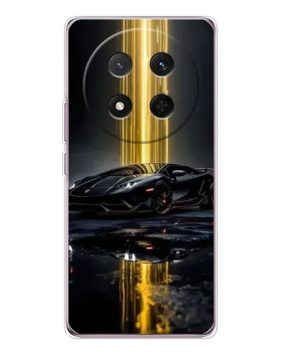 Чехол для Huawei Honor X9c с картинкой «Ночной Lamborghini драйв»