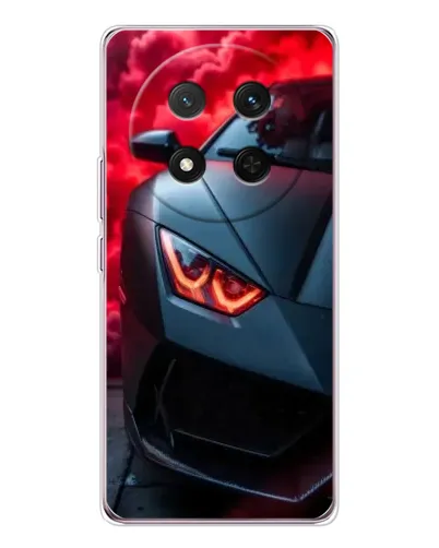 Чехол для Huawei Honor X9c с картинкой «Lamborghini красное сияние»