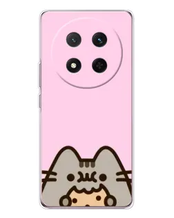 Чехол для Huawei Honor X9c с картинкой «Pusheen и печенье» Чехол для Huawei Honor X9c с картинкой «Pusheen и печенье»