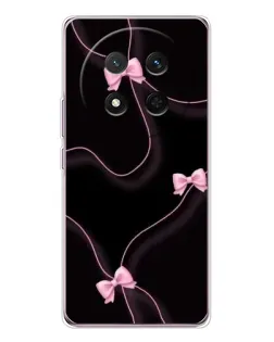 Чехол для Huawei Honor X9c с картинкой «Розовые ленты»