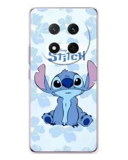 Чехол для Huawei Honor X9c с картинкой «Stitch среди цветов» Чехол для Huawei Honor X9c с картинкой «Stitch среди цветов»