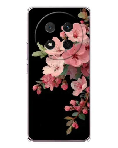 Чехол для Huawei Honor X9c с картинкой «Розовая ветка сакуры»