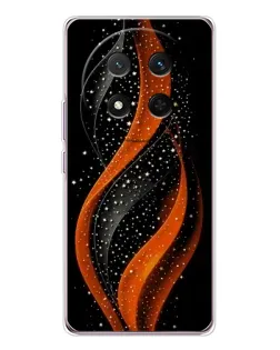 Чехол для Huawei Honor X9c с картинкой «Огненная звездная волна»