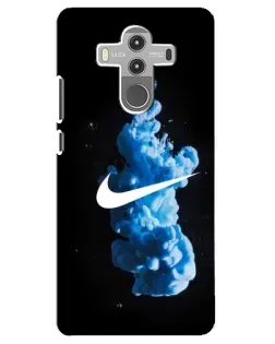 Чехол для Huawei Mate 10 Pro с картинкой «Nike и синий дым»