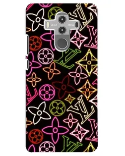 Чехол для Huawei Mate 10 Pro с картинкой «Неоновый микс Nike» Чехол для Huawei Mate 10 Pro с картинкой «Неоновый микс Nike»