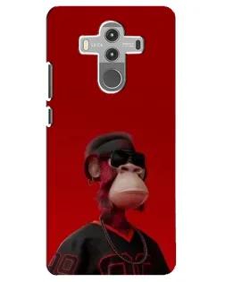 Чехол для Huawei Mate 10 Pro с картинкой «Bored Ape в красном» Чехол для Huawei Mate 10 Pro с картинкой «Bored Ape в красном»