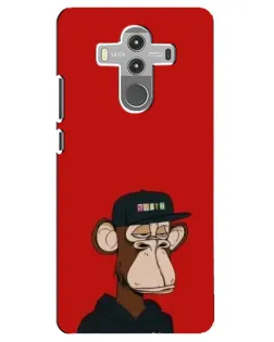 Чехол для Huawei Mate 10 Pro с картинкой «Bored Ape — красный фон» Чехол для Huawei Mate 10 Pro с картинкой «Bored Ape — красный фон»
