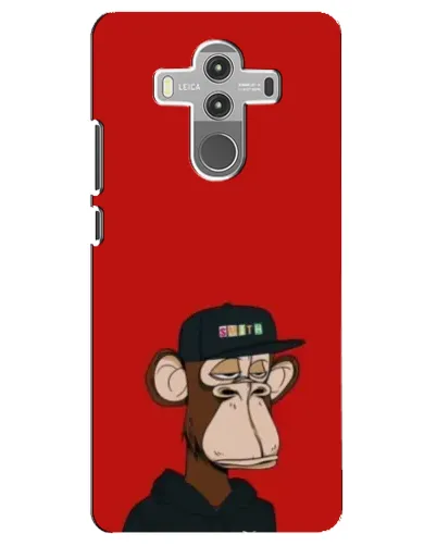 Чехол для Huawei Mate 10 Pro с картинкой «Bored Ape — красный фон» Чехол для Huawei Mate 10 Pro с картинкой «Bored Ape — красный фон»