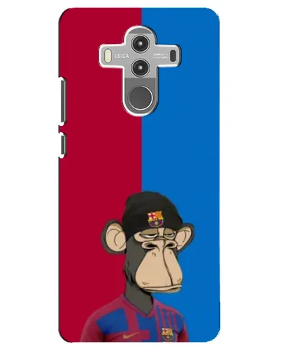Чехол для Huawei Mate 10 Pro с картинкой «Bored Ape — фанат Барсы» Чехол для Huawei Mate 10 Pro с картинкой «Bored Ape — фанат Барсы»