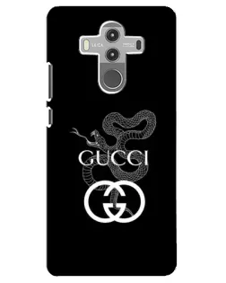 Чохол для Huawei Mate 10 Pro з картинкою «Gucci — срібна змія»