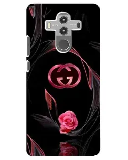 Чохол для Huawei Mate 10 Pro з картинкою «Gucci — неонова троянда»
